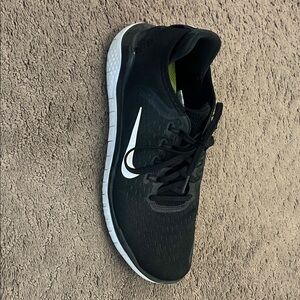 Nike  Black Athletic Trainer with White Swoosh